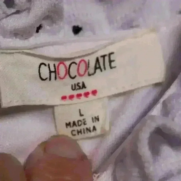 EYELET White Stretchy Strappy Mini Ruffled Hem Dress Coquette Ibiza Women Small - Picture 7 of 12